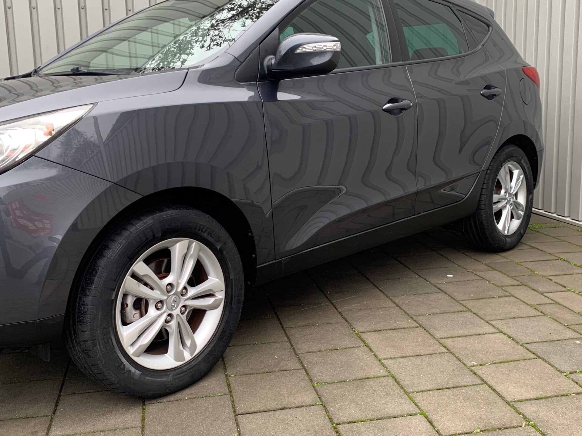 Hyundai Ix35 2.0i Business Edition|Navigatie|149000KM|Climat, Zwart, 4 cilinders, Leder en Stof, 163 pk