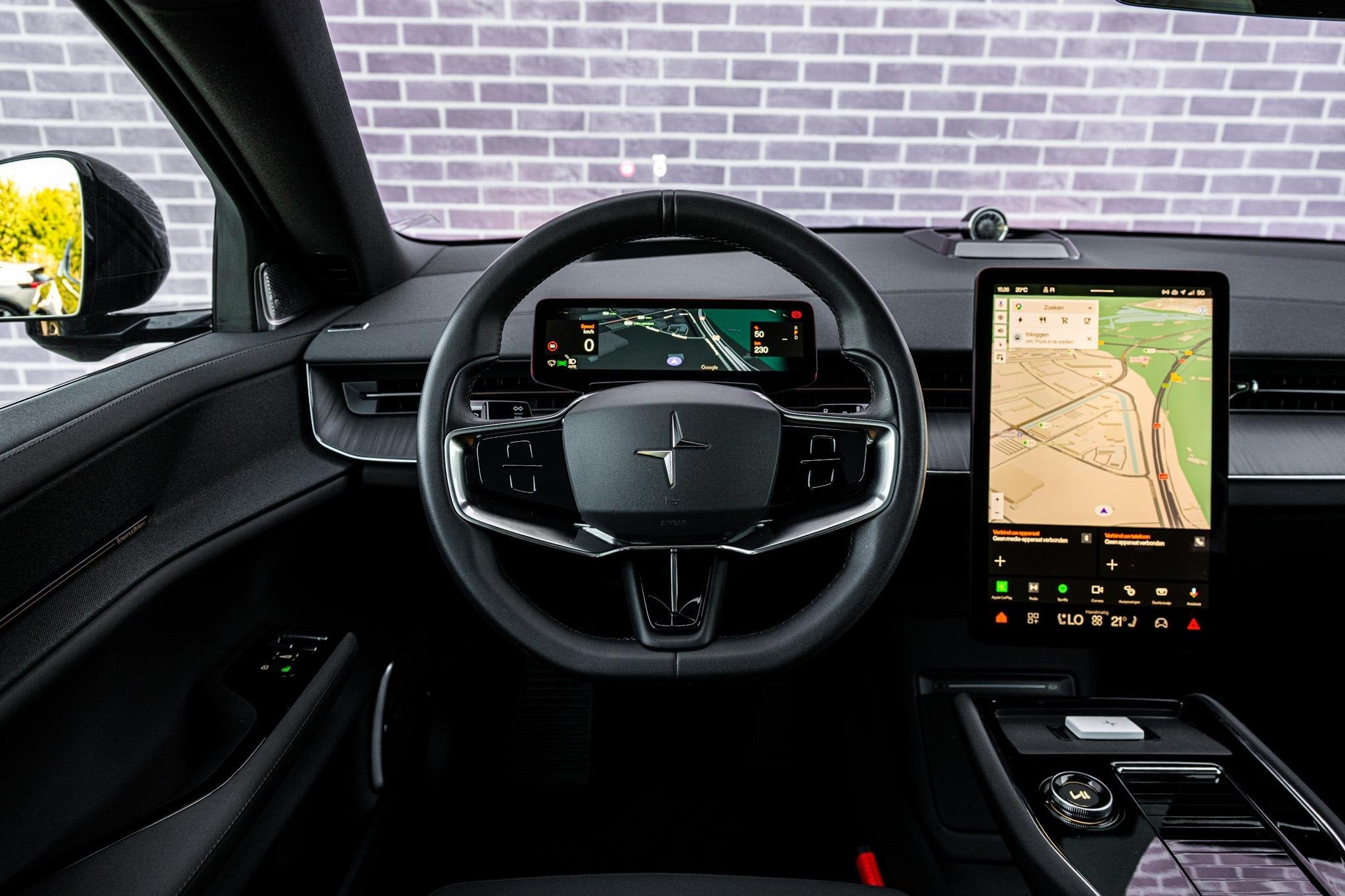Polestar 3 Long range Dual motor 111 kWh Performance Pilot P, Auto's, Automaat, Stof, Gebruikt, Zwart