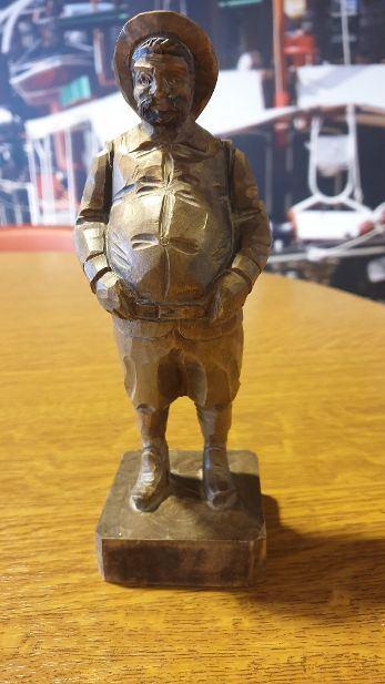 beeld uit spanje Sancho Panza knecht van Don Quichot 20,5 cm, Antiek en Kunst, Kunst | Beelden en Houtsnijwerken, Ophalen, 20 - 50 cm