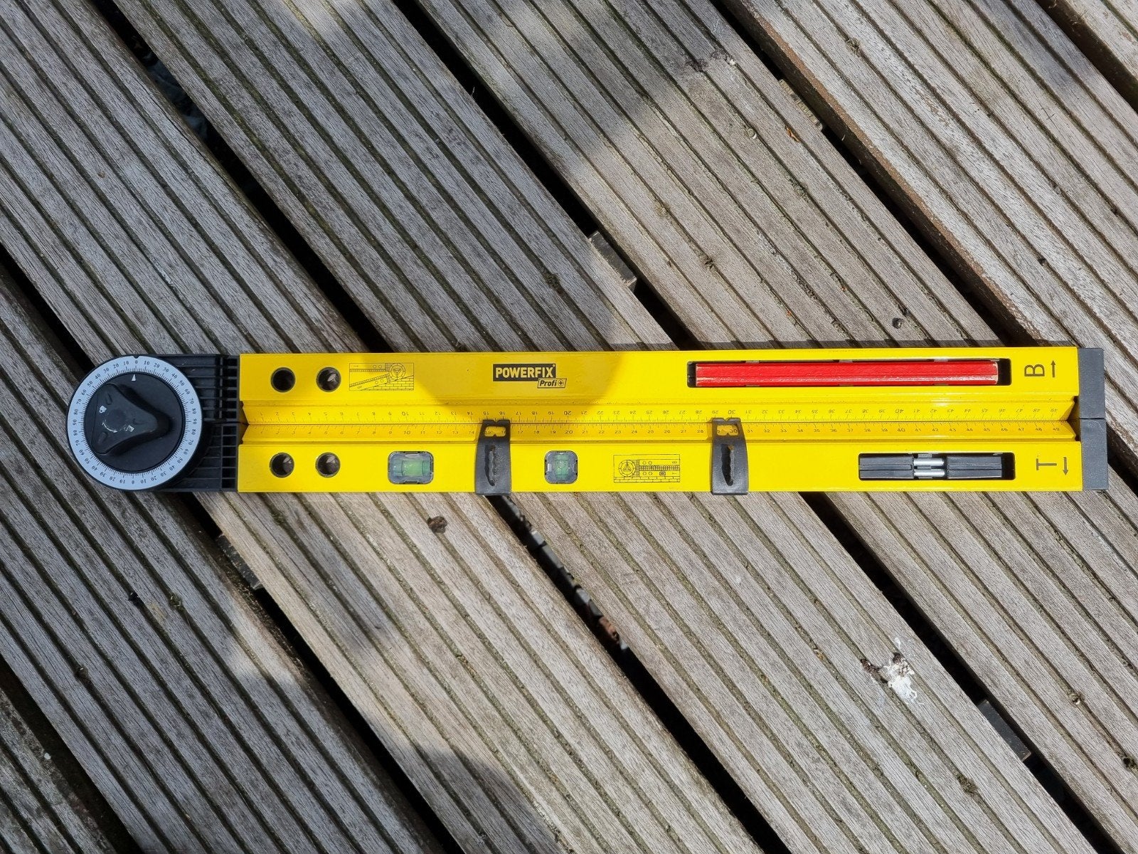 Powerfix Smart 2 Waterpas met Hoekmeter, Ophalen of Verzenden, Gebruikt