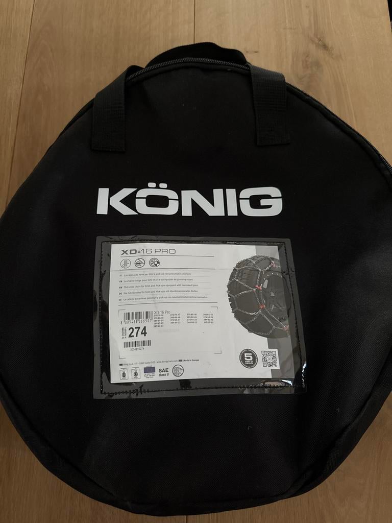König XD-16 Pro Sneeuwkettingen - Nieuw en Ongebruikt, Ophalen of Verzenden, Nieuw