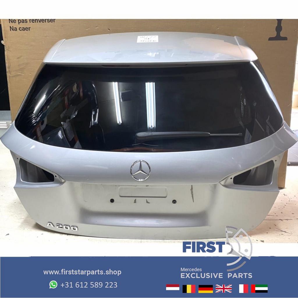 W177 ACHTERKLEP ZILVERGRIJS COMPLEET origineel Mercedes A Kl, Auto-onderdelen, Gebruikt, Ophalen of Verzenden, Achter, -