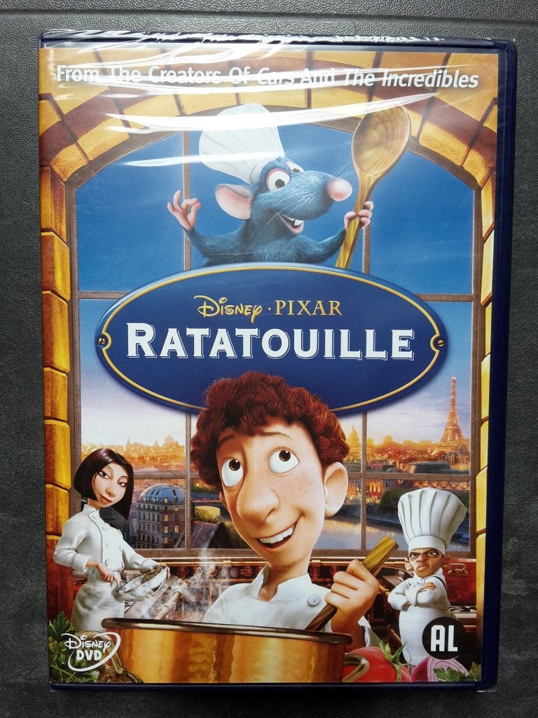 DVD - Disney Pixar Ratatouille - Nieuw in Seal, Avontuur, Ophalen of Verzenden, Vanaf 6 jaar, Nieuw in verpakking