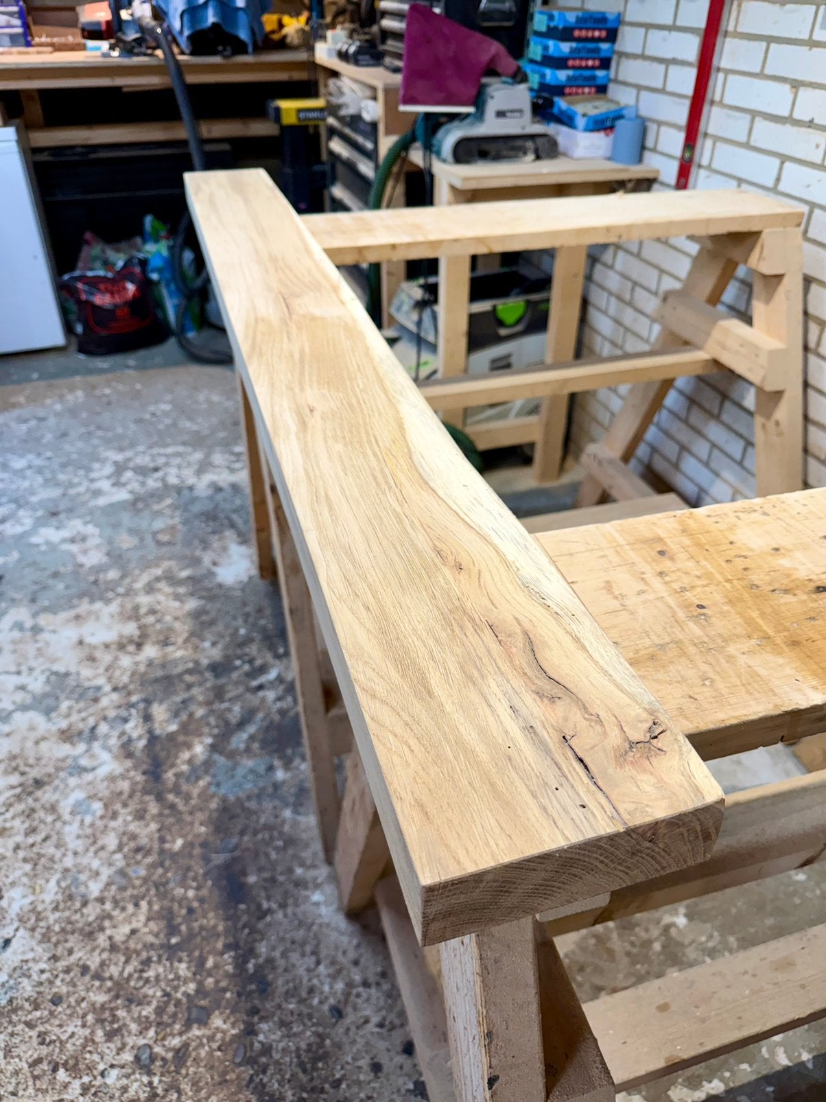 Strakke eiken plank (gedroogd) - 139x14 - 4.5cm dik!, Ophalen of Verzenden, Nieuw