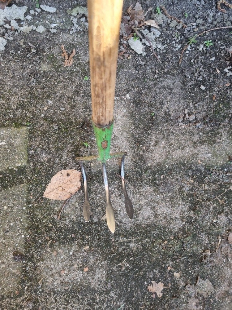 krabber drie tand tuingereedschap met steel, Ophalen of Verzenden, 'T Olde Gre-j, Info@toldegrej.nl, Endepoelstraat 20f Didam