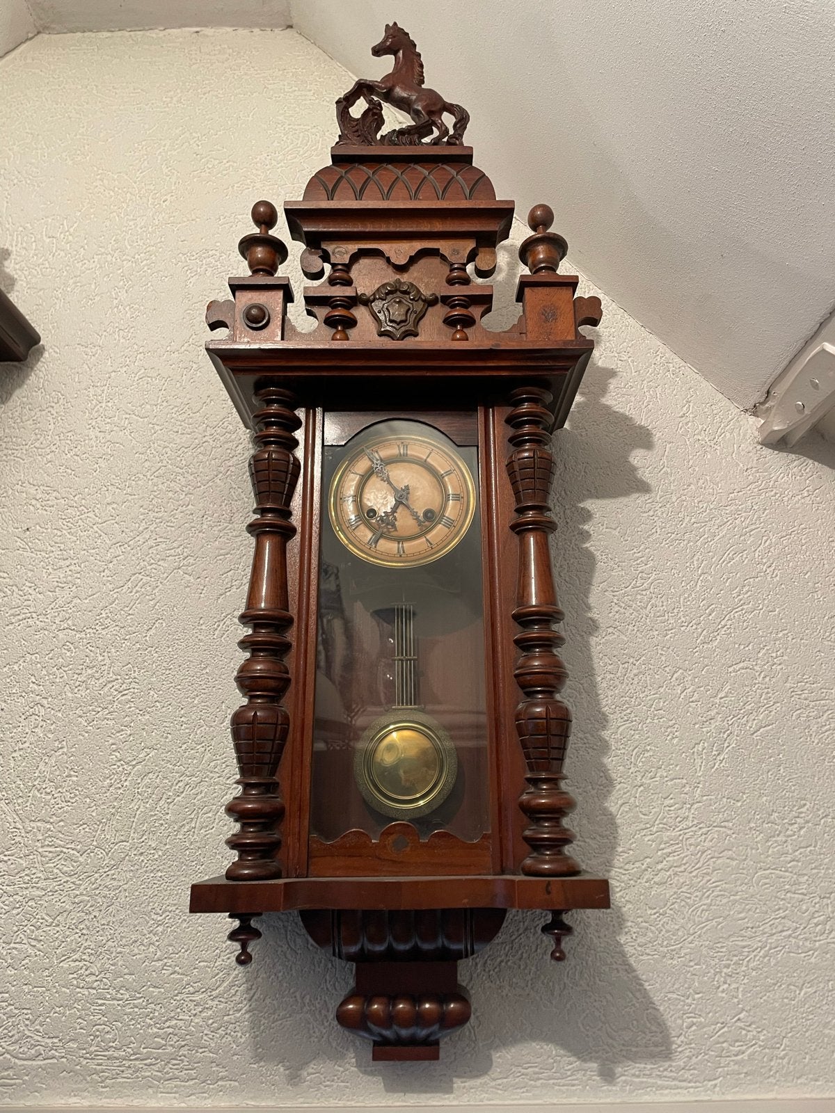 2 Antieke Wandklokken - Zeer Goede Staat, Ophalen