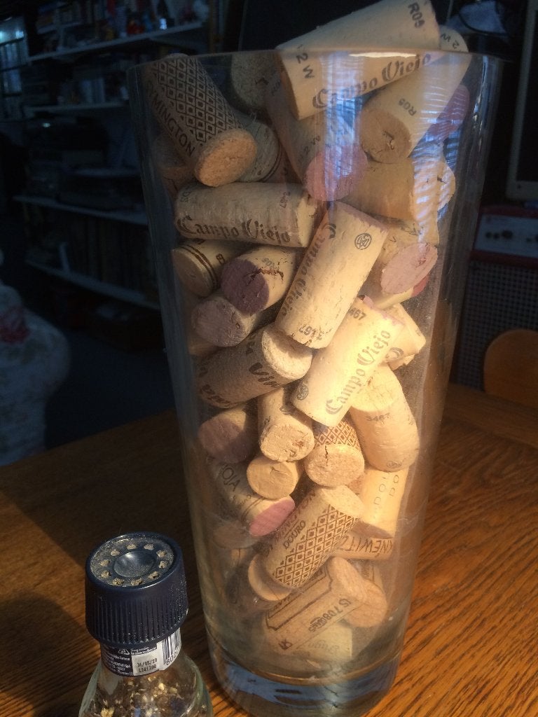 wijnfleskurken, Geschikt voor snijden, Gebruikt, Geel, Ophalen of Verzenden