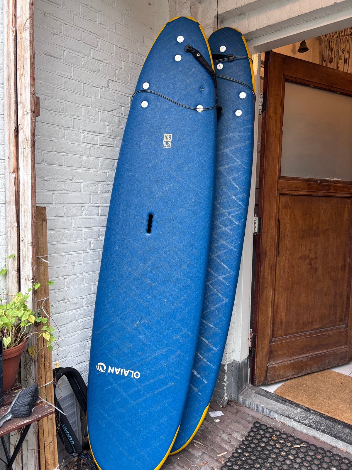Surfboard voor beginners Olaian, Ophalen, Gebruikt, Longboard, Met vinnen