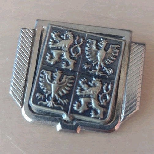 Politie pet embleem Tsjechie, Ophalen of Verzenden, Nederland, Embleem of Badge