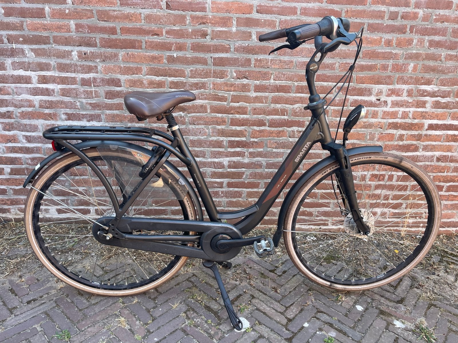 Sparta Amazone 4LIFE Damesfiets, Ophalen, Sparta, Trommelrem, 53 tot 56 cm