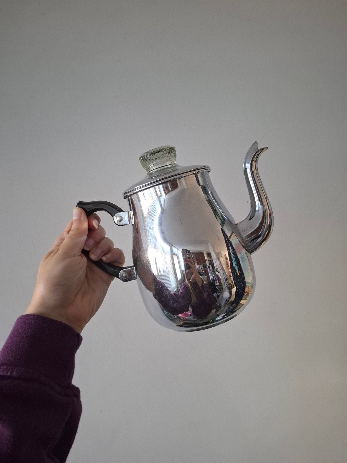 vintage koffiepot - Bredemeijer, Antiek en Kunst, Ophalen of Verzenden