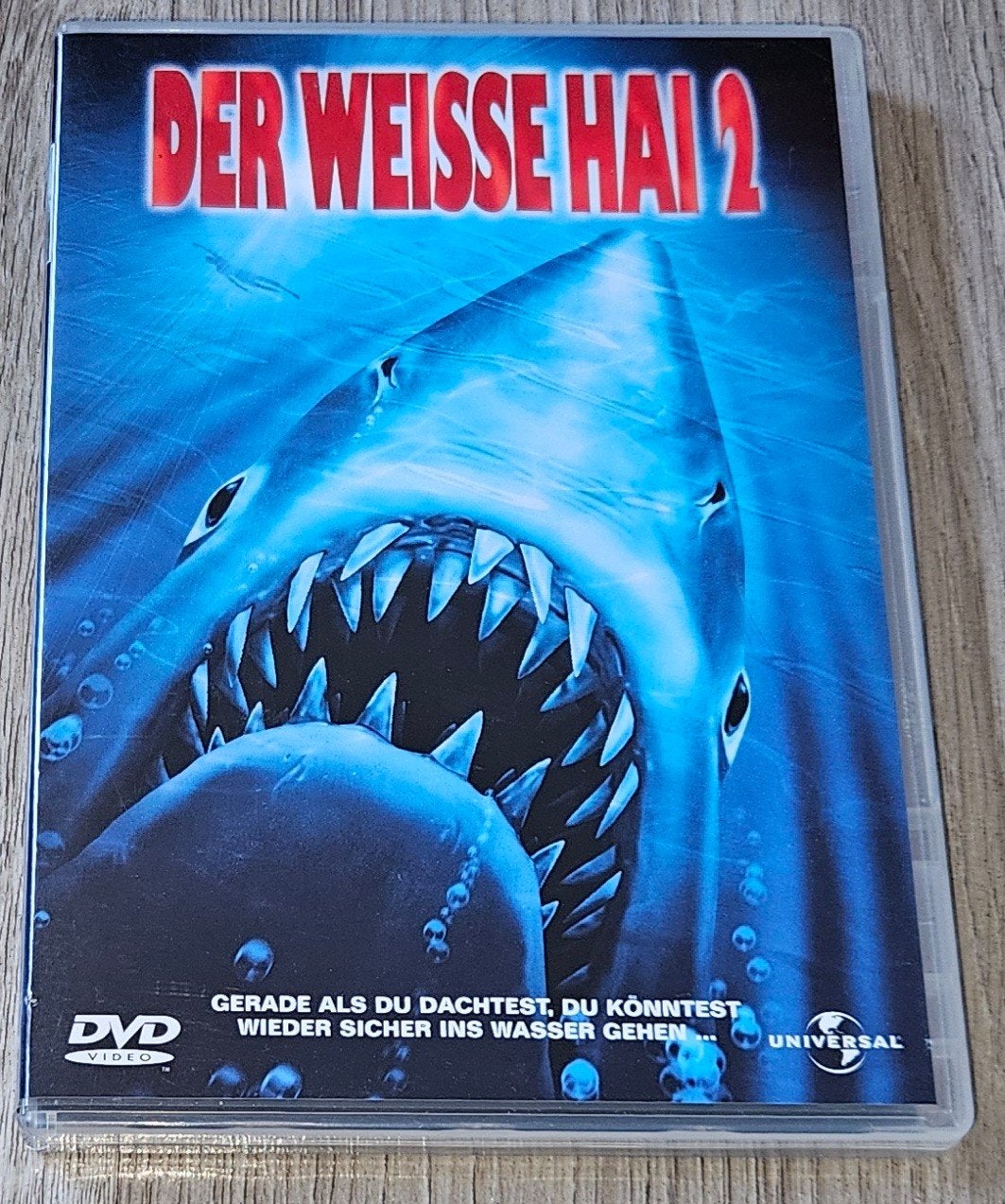 Der Weisse Hai 2 (Jaws 2) - DVD - met NL ondertiteling, Turks, Gebruikt, Actiethriller, Ophalen of Verzenden