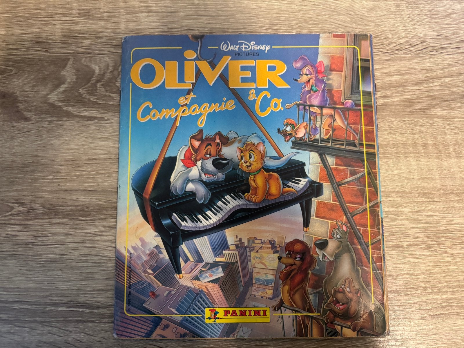 Compleet Panini Album Oliver en vriendjes (1989), Ophalen of Verzenden, Gebruikt