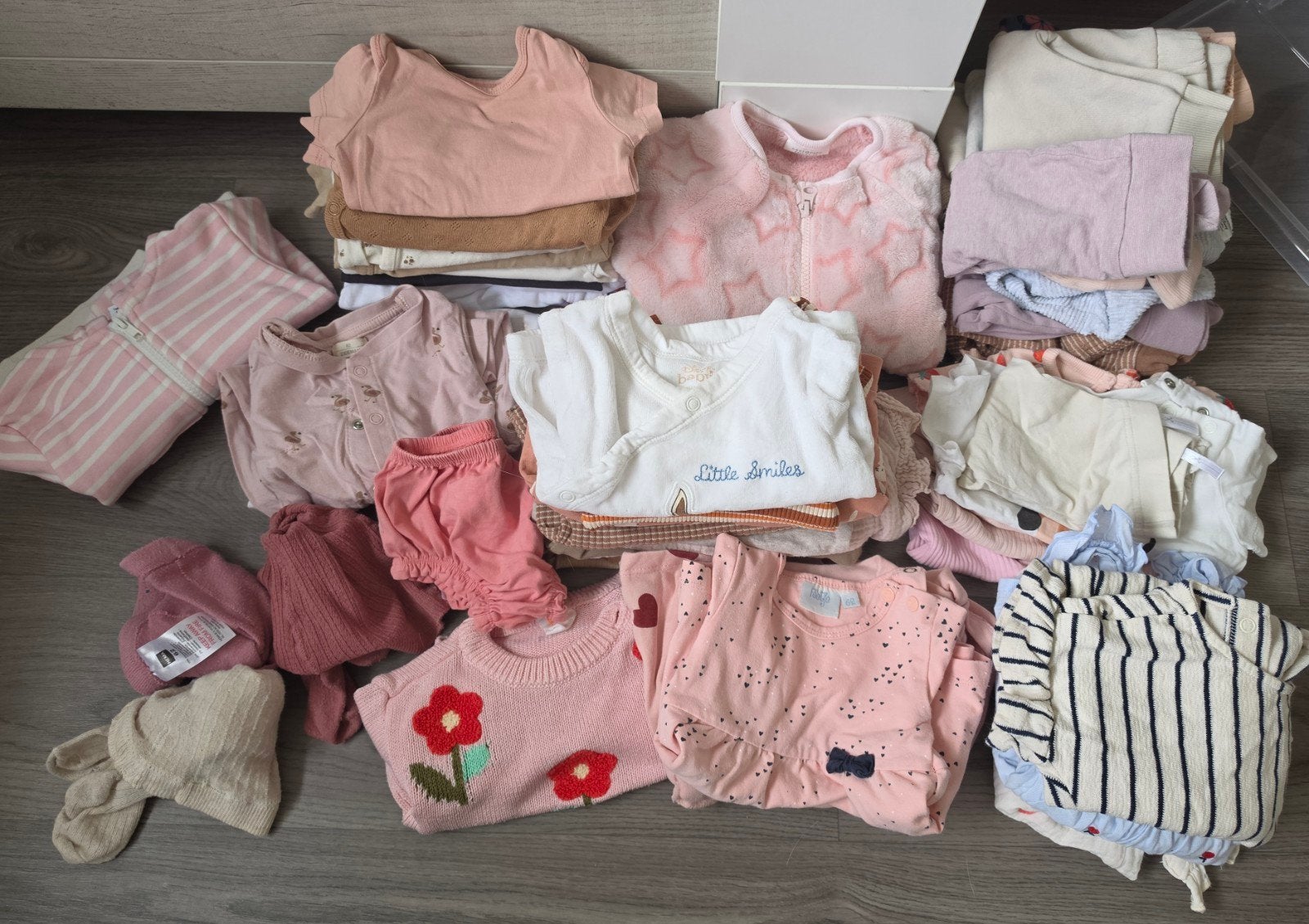 Grote set babykleding maat 62 (meisje), Ophalen of Verzenden, Gebruikt, Meisje, Setje