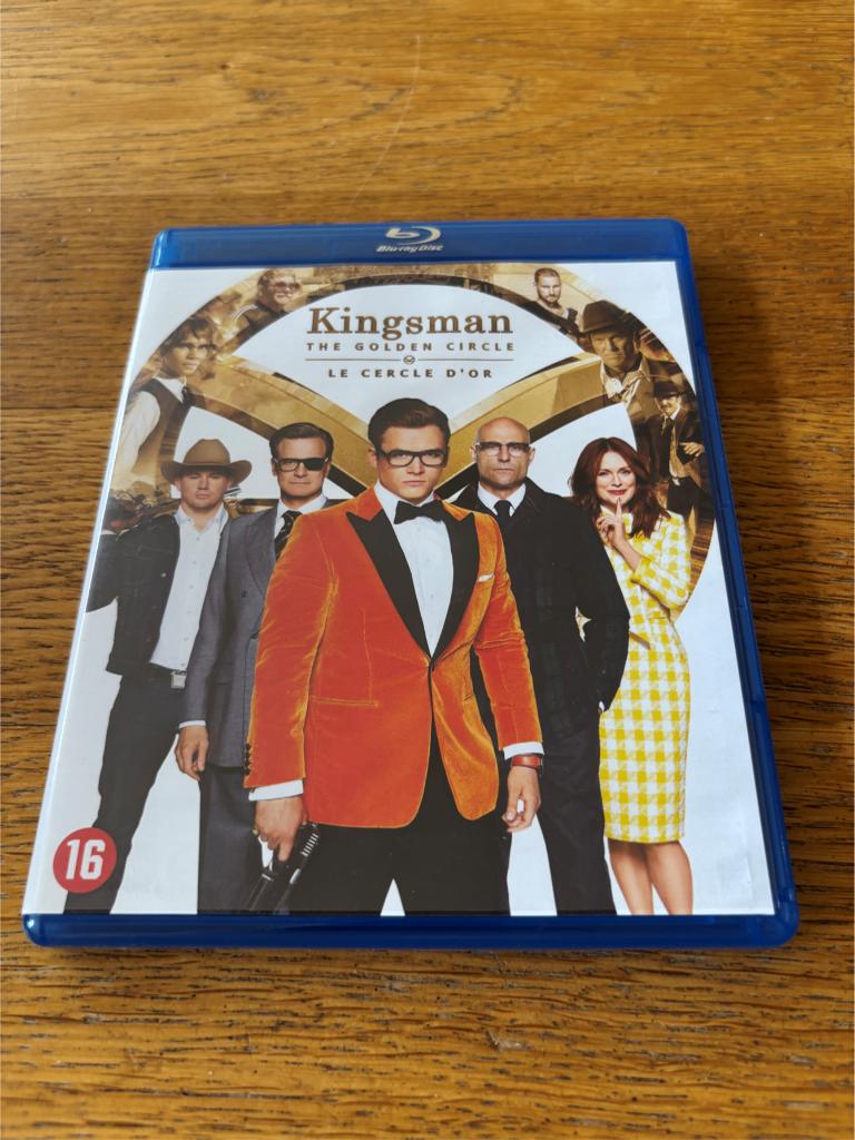 Blu-ray Kingsman - The Golden Circle - NL-Uitgave, Cd's en Dvd's, Blu-ray, Ophalen of Verzenden, Gebruikt, Actie