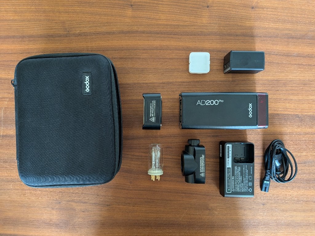 Godox AD200 pro Flitser, Audio, Tv en Foto, Fotografie | Flitsers, Ophalen of Verzenden, Zo goed als nieuw, Overige merken