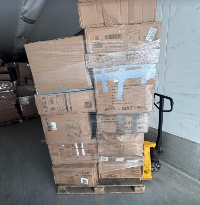 een jou partij handel kleding retour mix pallets samsung, Ophalen, Nieuw