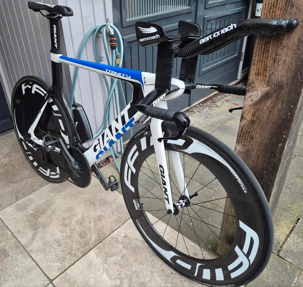 Giant Trinity Tijdritfiets, Carbon, Nieuw, Meer dan 20 versnellingen, 53 tot 57 cm