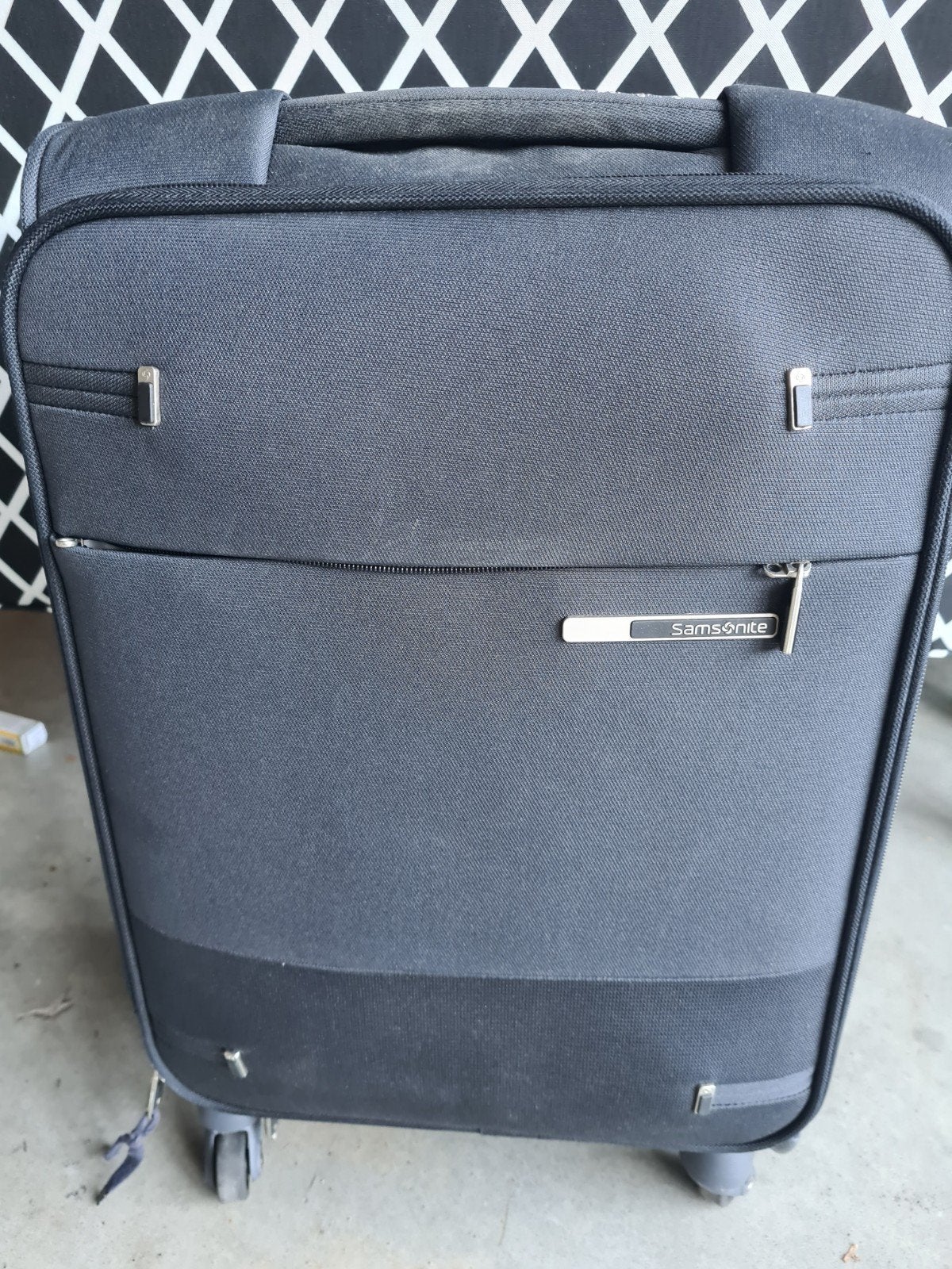 Samsonite koffer 36x66 cm met wieltjes, Ophalen