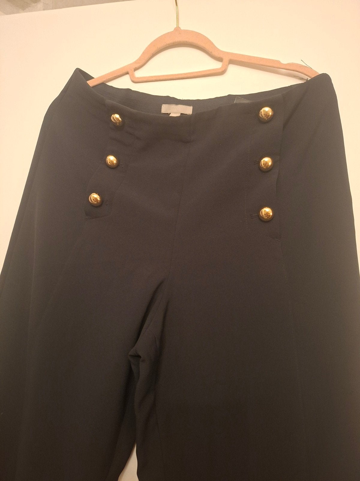 Nieuwe zwarte broek maat 46, Kleding | Dames, Ophalen of Verzenden, Nieuw, Maat 46/48 (XL) of groter, Zwart