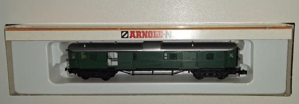 Arnold N 3362 - 4-assig Bagagerijtuig van de DB in ovp, Hobby en Vrije tijd, Arnold, Gelijkstroom, Ophalen of Verzenden, Nieuw
