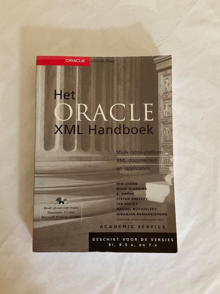 Het Oracle XML handboek, Boeken, Ophalen of Verzenden, Beta, Zo goed als nieuw, HBO