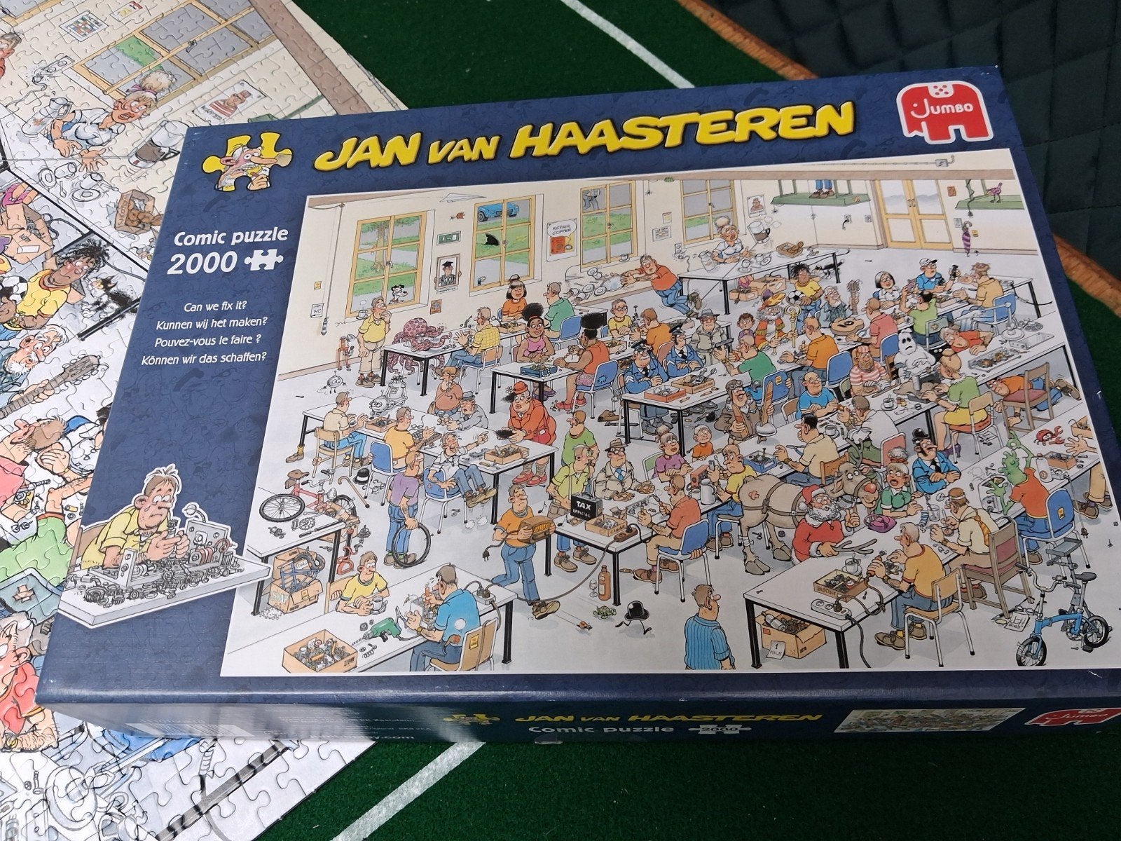 Jan van Haasteren kunnen we het maken 2000 stukjes., Ophalen, Meer dan 1500 stukjes, Zo goed als nieuw