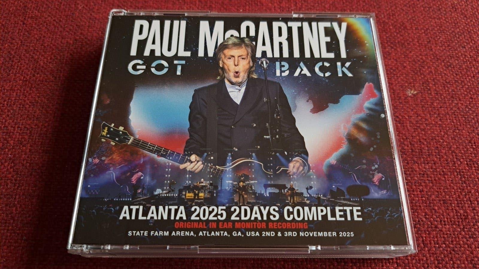 McCartney Atalanta 2025 2 days complete 5cd set (Beatles), Ophalen of Verzenden, Nieuw in verpakking