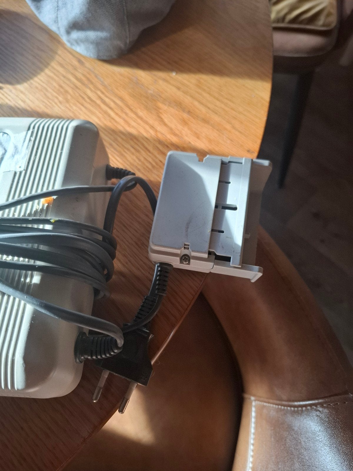 Acculader met Li-ion Mn accu, Gebruikt
