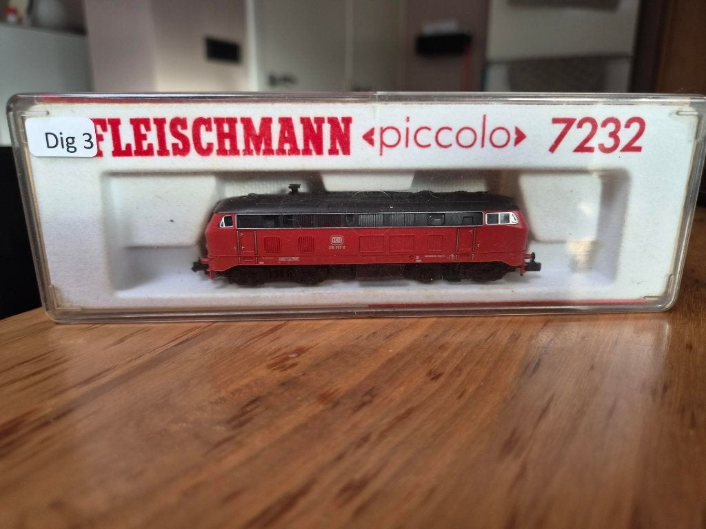Fleischmann 7235 Br218 DCC, Hobby en Vrije tijd, Fleischmann, Ophalen of Verzenden, Zo goed als nieuw, Gelijkstroom