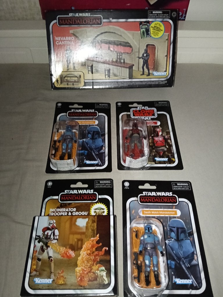 Star Wars the Mandalorian set, Ophalen of Verzenden, Nieuw, Actiefiguurtje