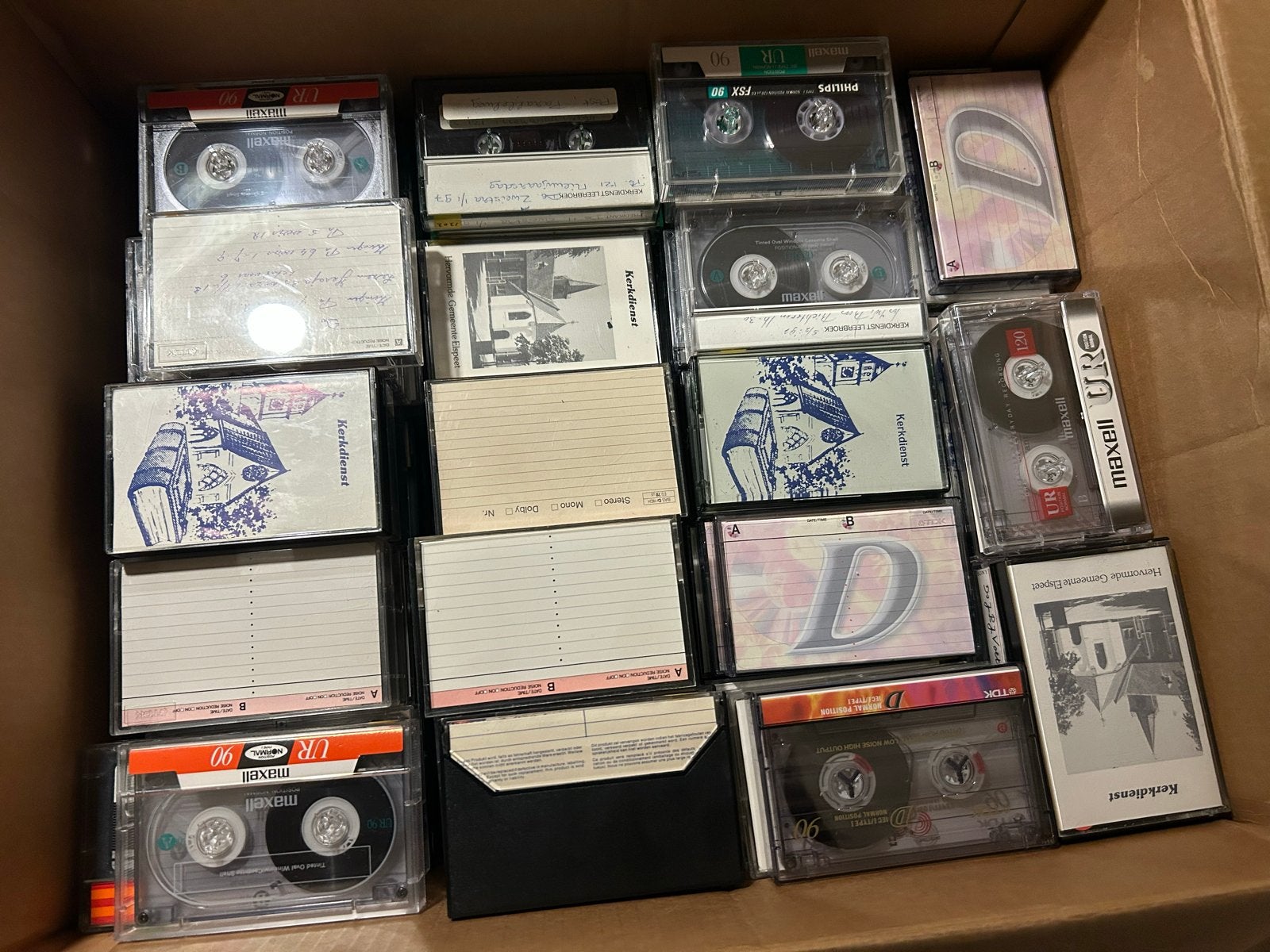 Cassettebandjes preken (NHK, CGK, Gergem), Ophalen of Verzenden, Religie en Gospel, 2 t/m 25 bandjes