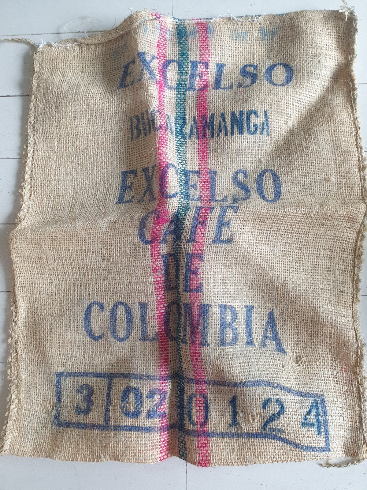 Jute koffiezak exelso cafe de Colombia 5€p/st 4voor 18€, Ophalen of Verzenden