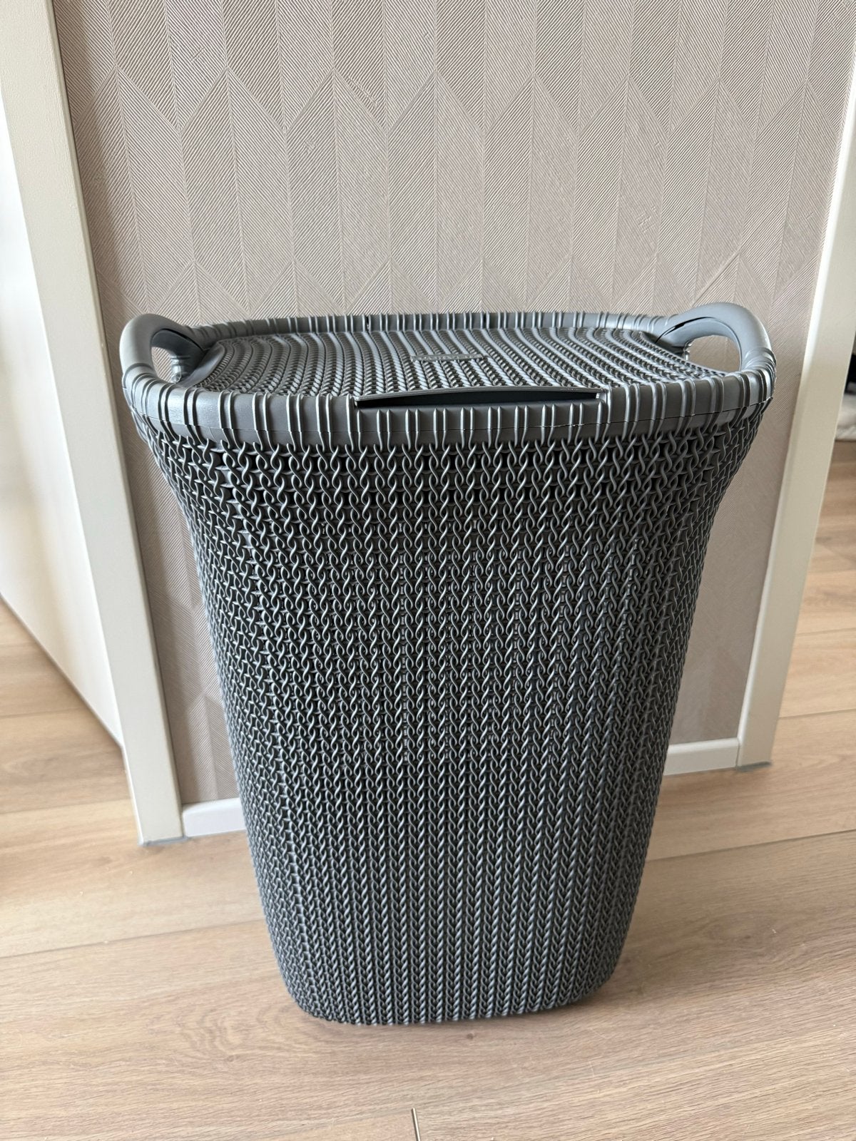 Curver Knit wasmand - Grijs, Ophalen, Zo goed als nieuw, Grijs, Kunststof