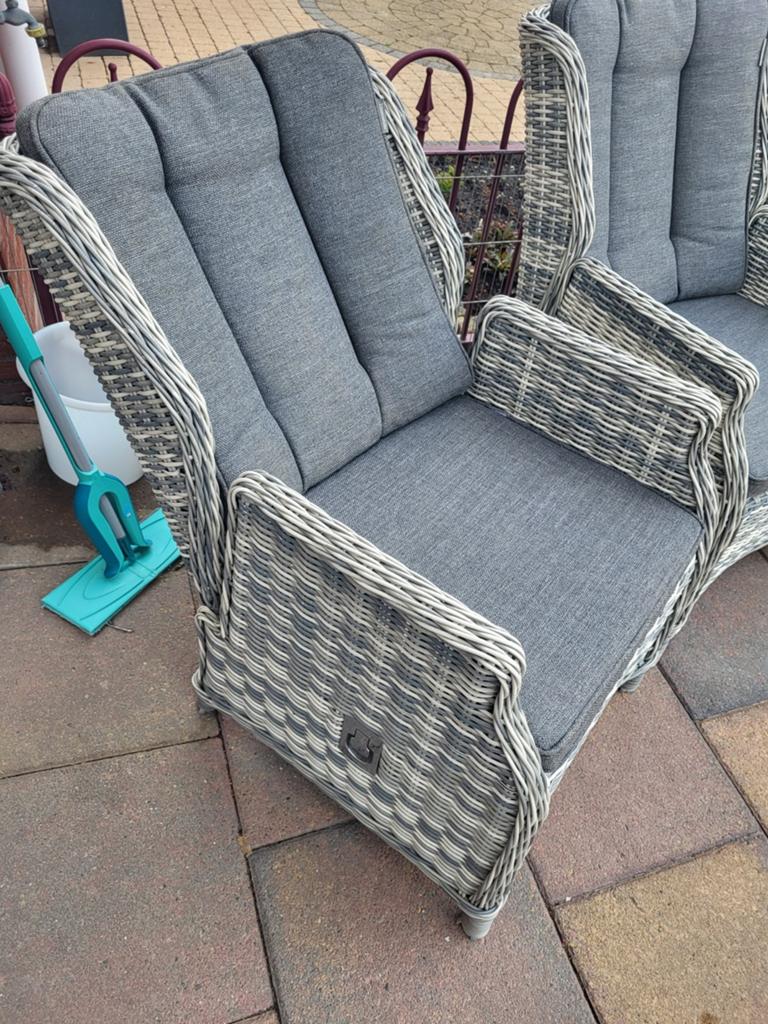 4 verstelbare stoelen  zgan ., Huis en Inrichting, Stoelen, Ophalen of Verzenden