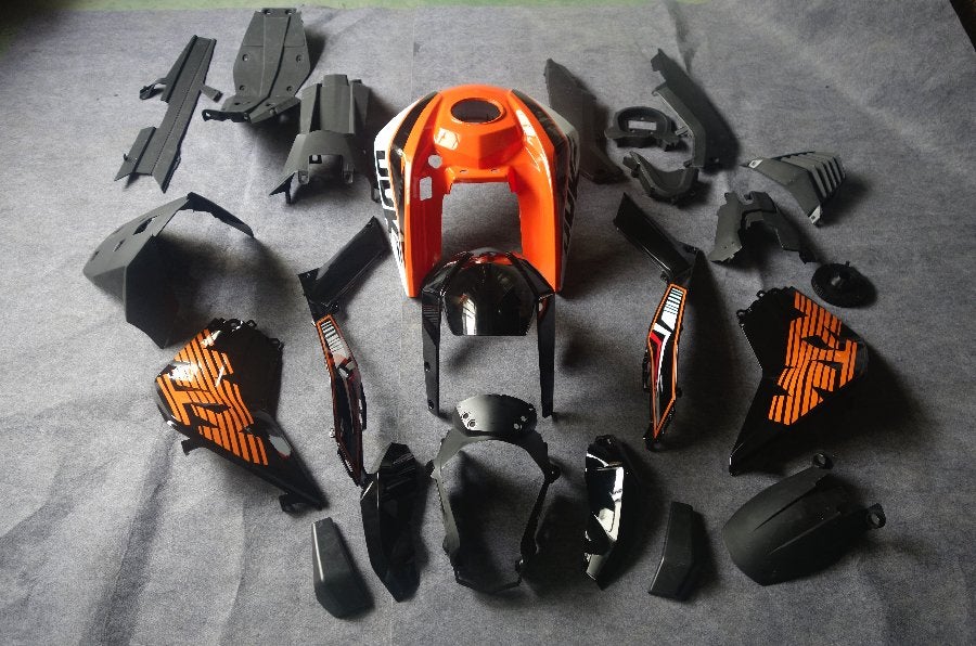 Motorfiets AVDB kuipdelen KTM DUKE 125 200 390 2011 2016