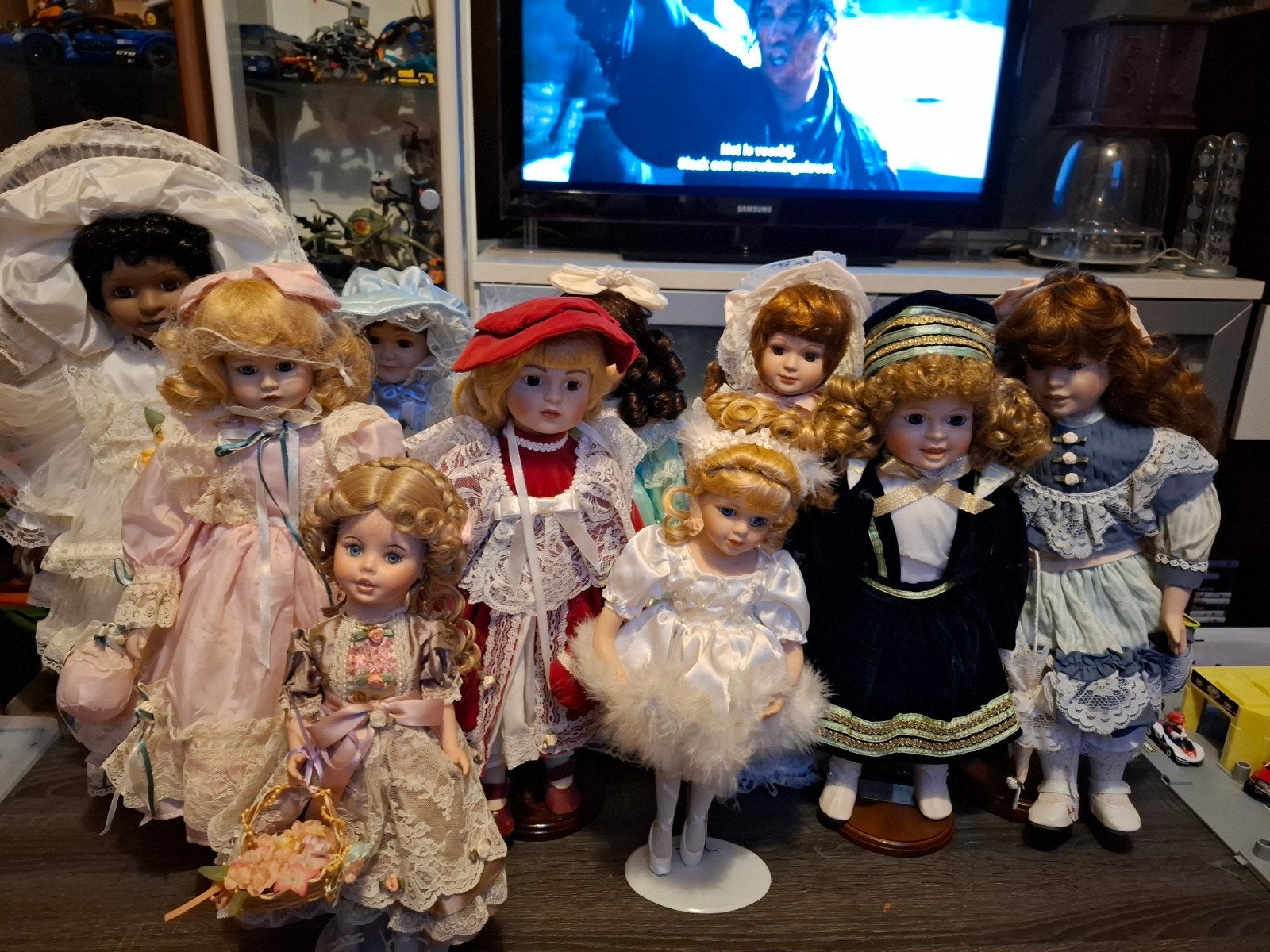 Vintage Porseleinen Poppen - Diverse Modellen, Ophalen of Verzenden, Gebruikt, Pop