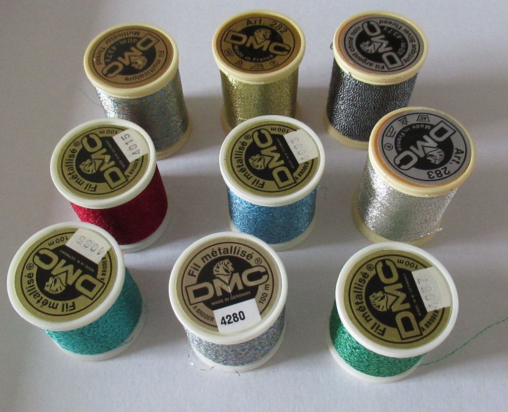 DMC Borduurgaren metallic, Hobby en Vrije tijd, Ophalen, Nieuw, Handborduren, Borduurgaren of Zijde