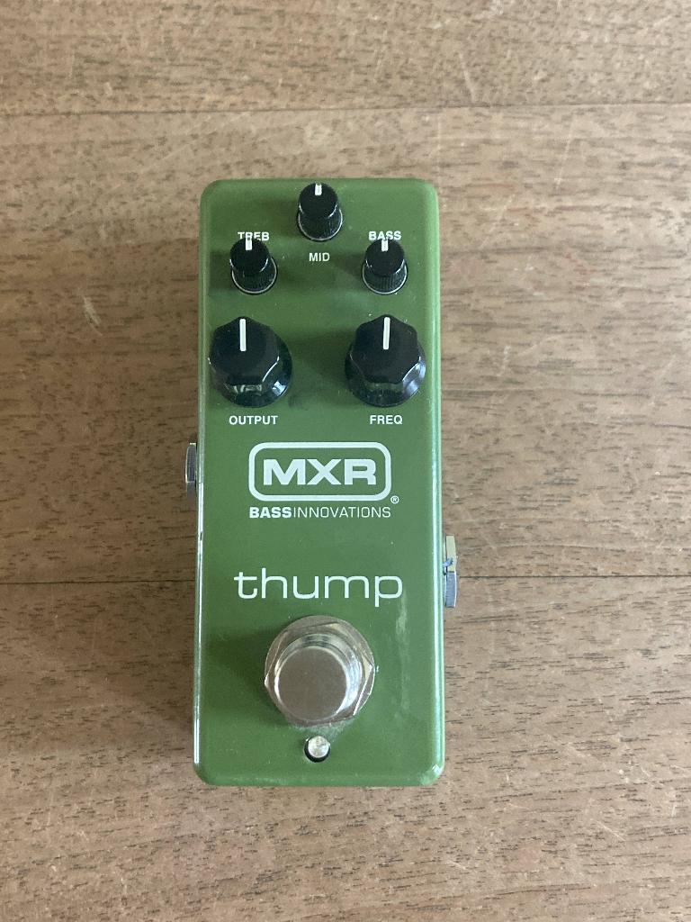 MXR Thump bass preamp, Ophalen of Verzenden, Zo goed als nieuw, Volume