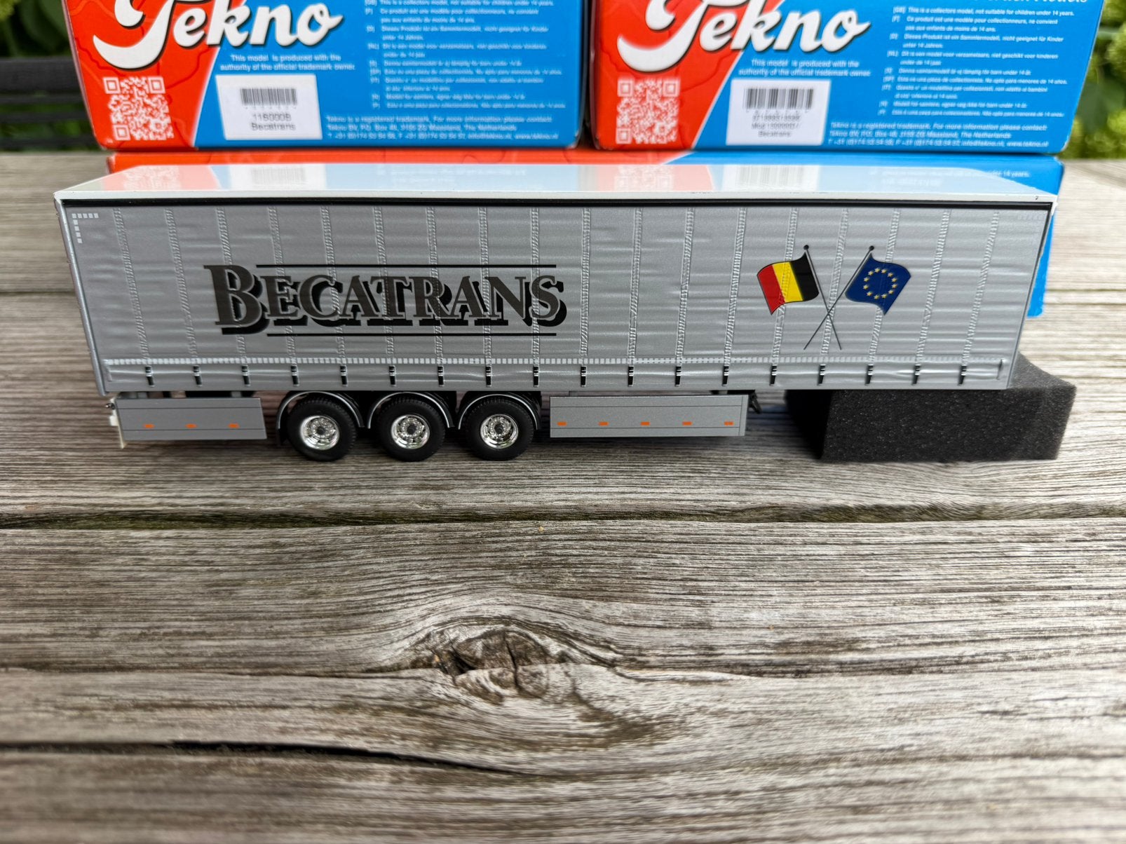 Tekno Pacton Trailer Becatrans, Ophalen of Verzenden, Nieuw, Bus of Vrachtwagen, Tekno