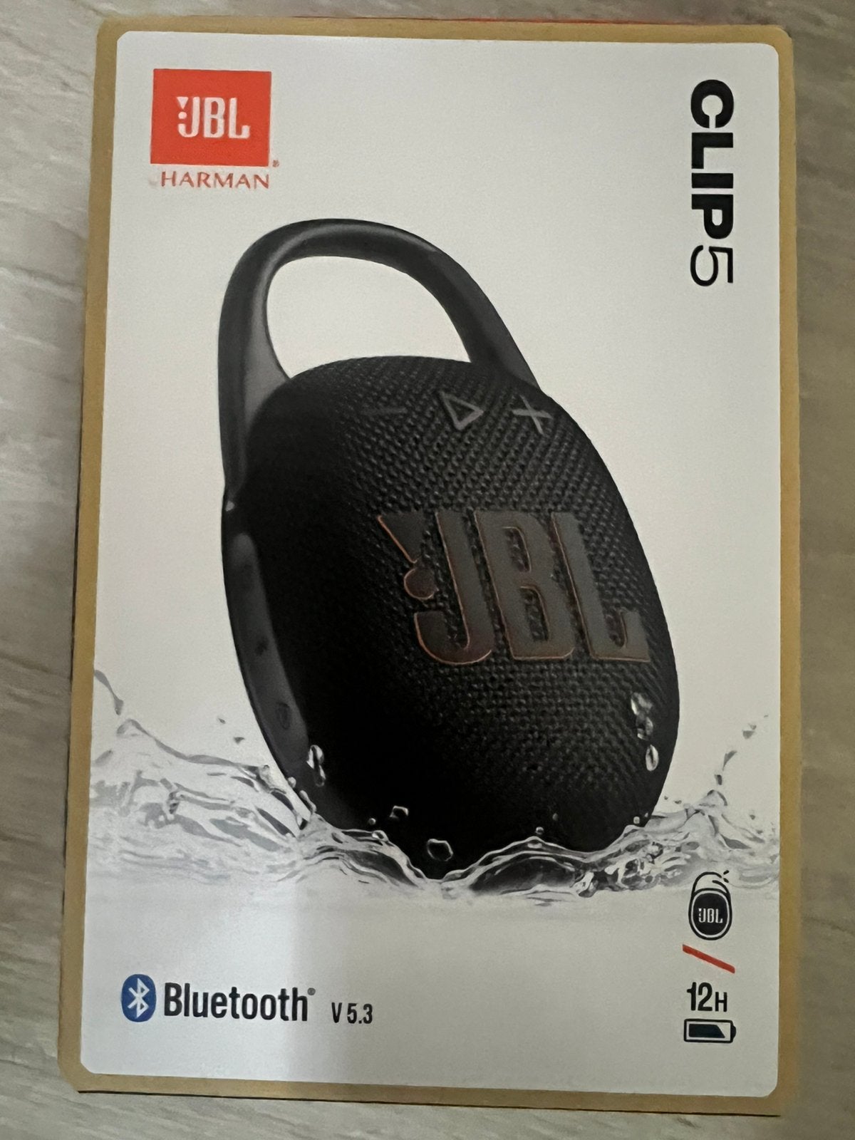 Jbl clip 5 zwart nieuw en geseald in de doos, Audio, Tv en Foto, Luidsprekers, JBL, Overige typen, Ophalen of Verzenden, Zo goed als nieuw