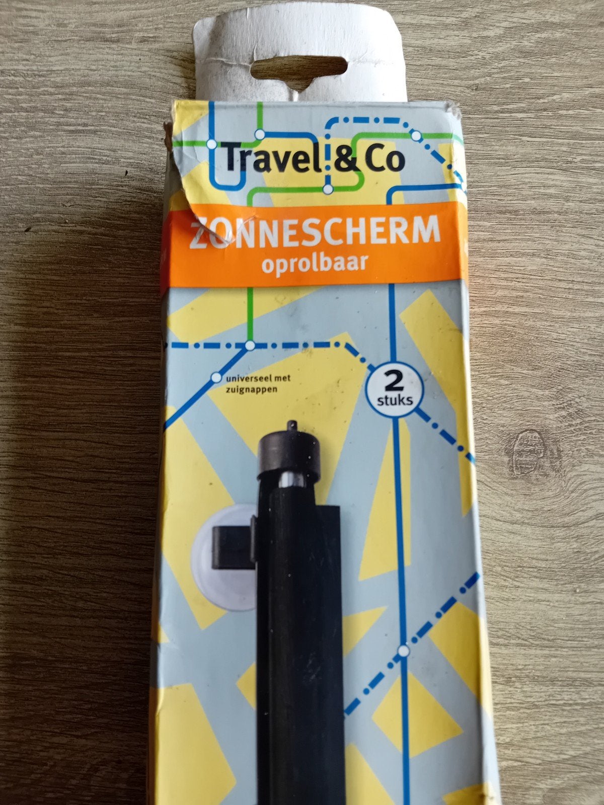 Gekocht oprolbaar zonnescherm (2 stuks) NIEUW ANWB, Ophalen of Verzenden, Nieuw
