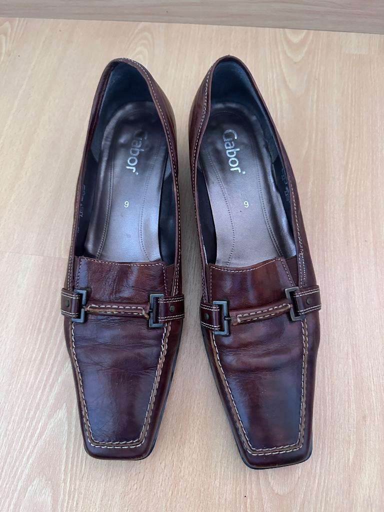 Schoenen dames Gabor instap maat 43, Ophalen, Bruin, Instappers, Gabor