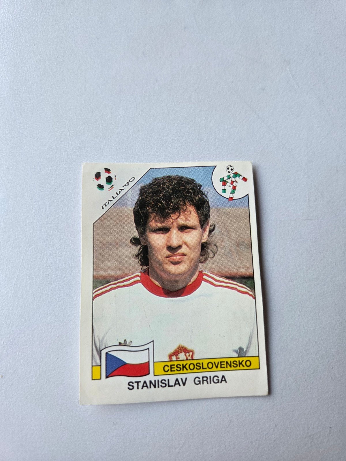 Panini WK 90, Verzamelen, Sportartikelen en Voetbal, Ophalen of Verzenden, Zo goed als nieuw, Buitenlandse clubs, Poster, Plaatje of Sticker