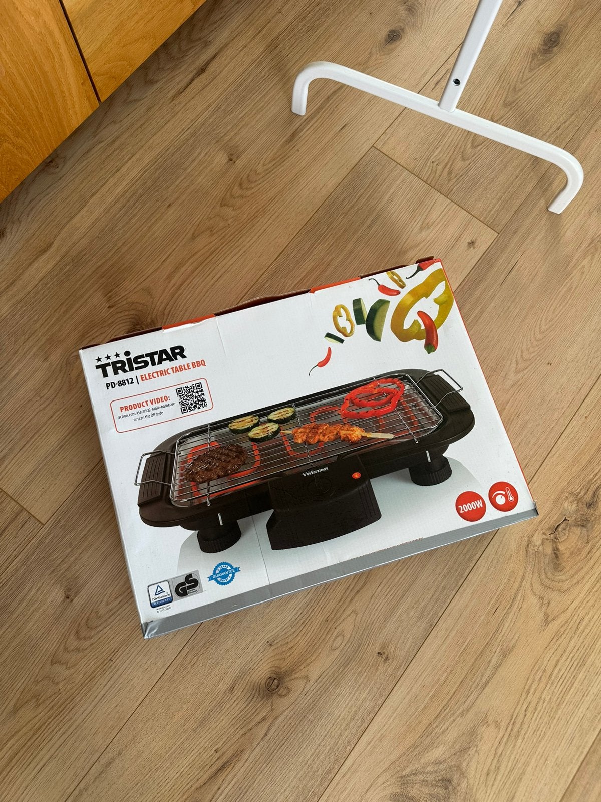 Electric bbq grill, Ophalen, Zo goed als nieuw, 4 t/m 7 personen
