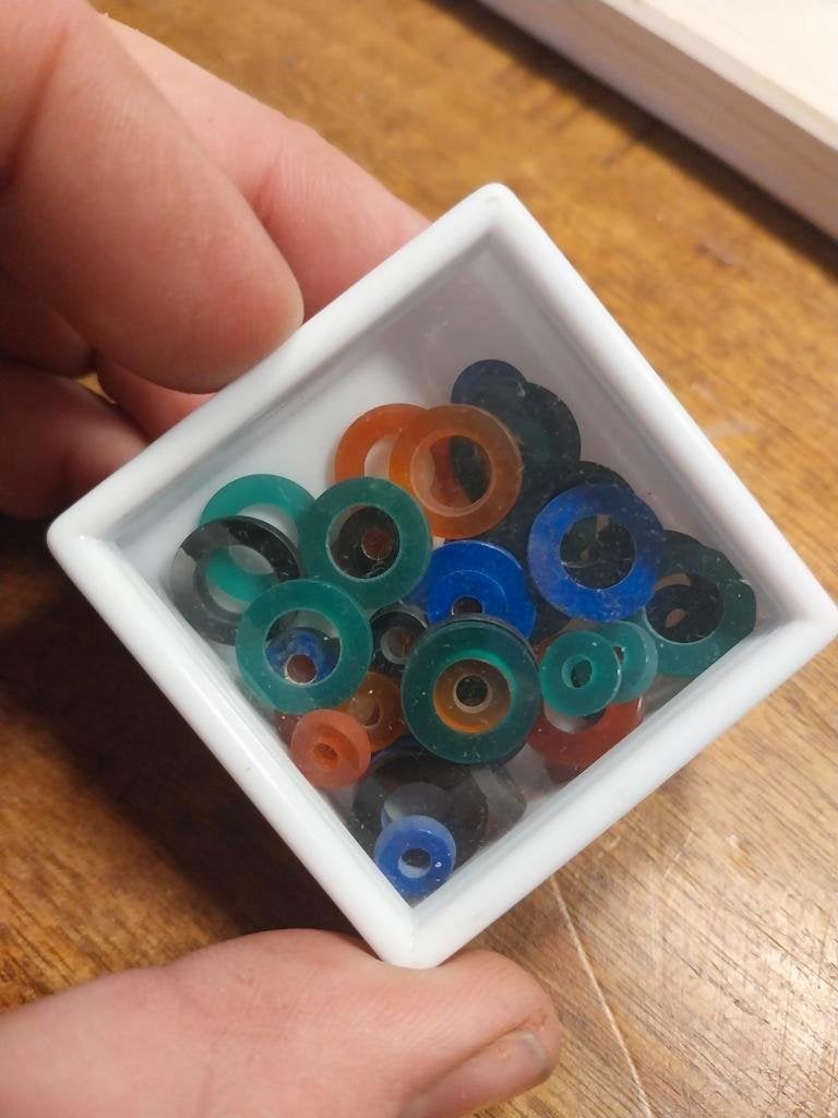 Set van agaat ringen, Ophalen of Verzenden