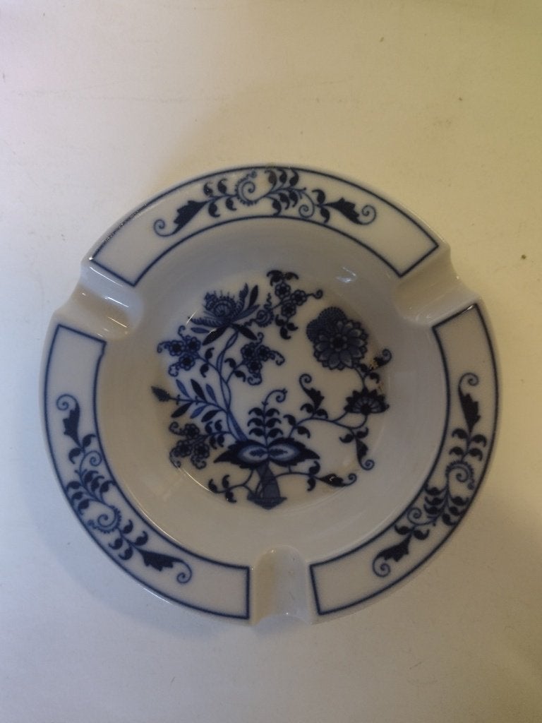 Blue Danube zwiebelmuster deco porseleinen asbakje, Ophalen