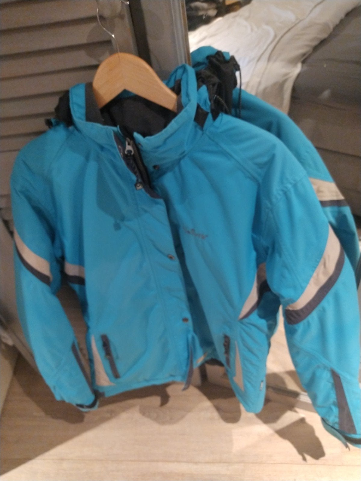 Winterjas Kjelvik, maat 44, Kleding | Dames, Ophalen of Verzenden, Gedragen, Maat 42/44 (L), Blauw
