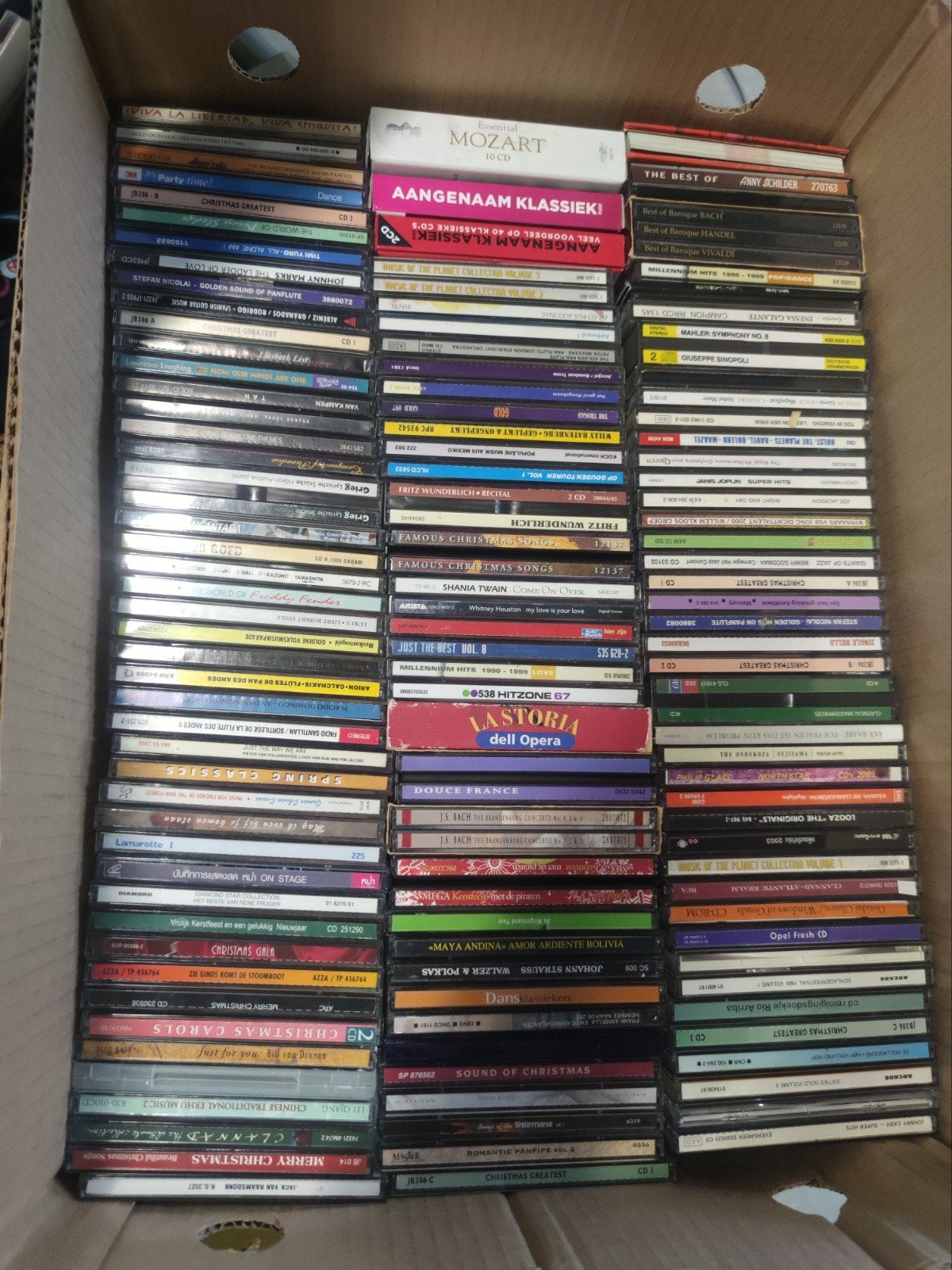 Doos vol originele CD's - Getest en werkend, Cd's en Dvd's, Cd's | Overige Cd's, Ophalen of Verzenden, Gebruikt