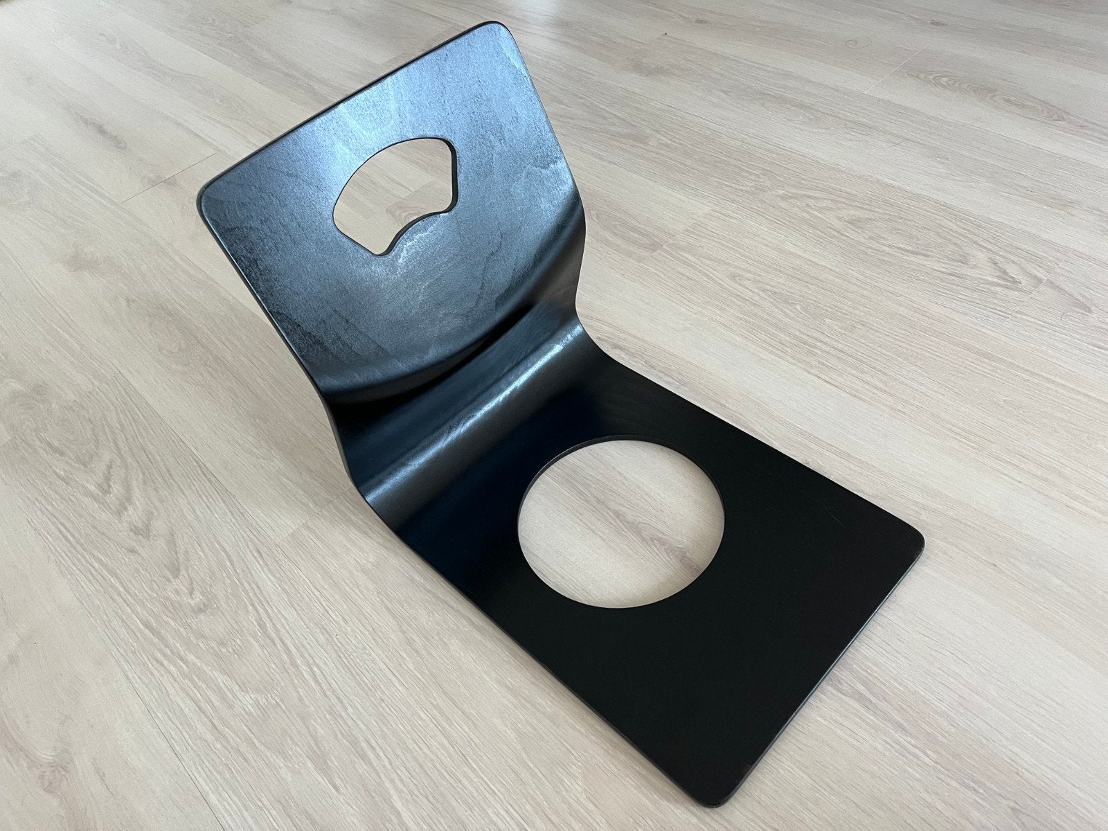 Vloerstoel of 'zaisu' voor meditatie of ontspanning, Ophalen, Gebruikt, Zwart, Modern, minimalistisch